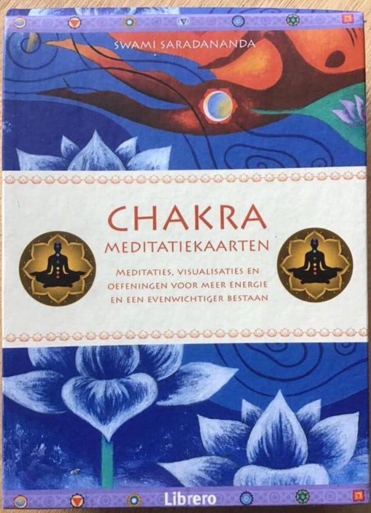 Chakra meditatiekaarten swami Saradananda - ZGAN, Tarot of Kaarten leggen, Overige typen, Ophalen of Verzenden, Zo goed als nieuw