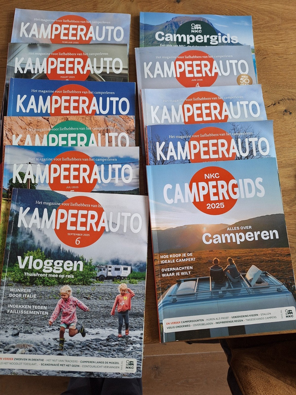 Kampeerauto & Campergids magazines (11 stuks), Boeken, Ophalen of Verzenden, Zo goed als nieuw
