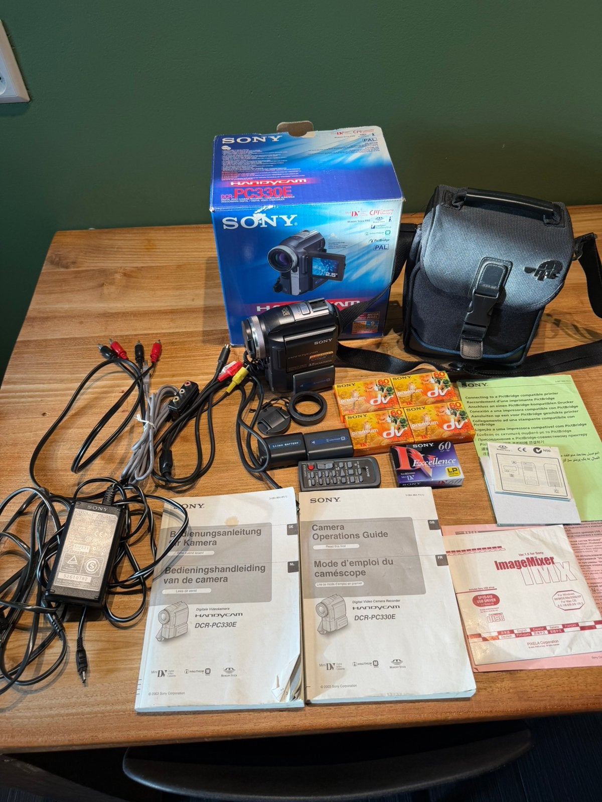 Sony Handycam DCR-PC330e MiniDV, Ophalen of Verzenden, VHS of SVHS, Camera