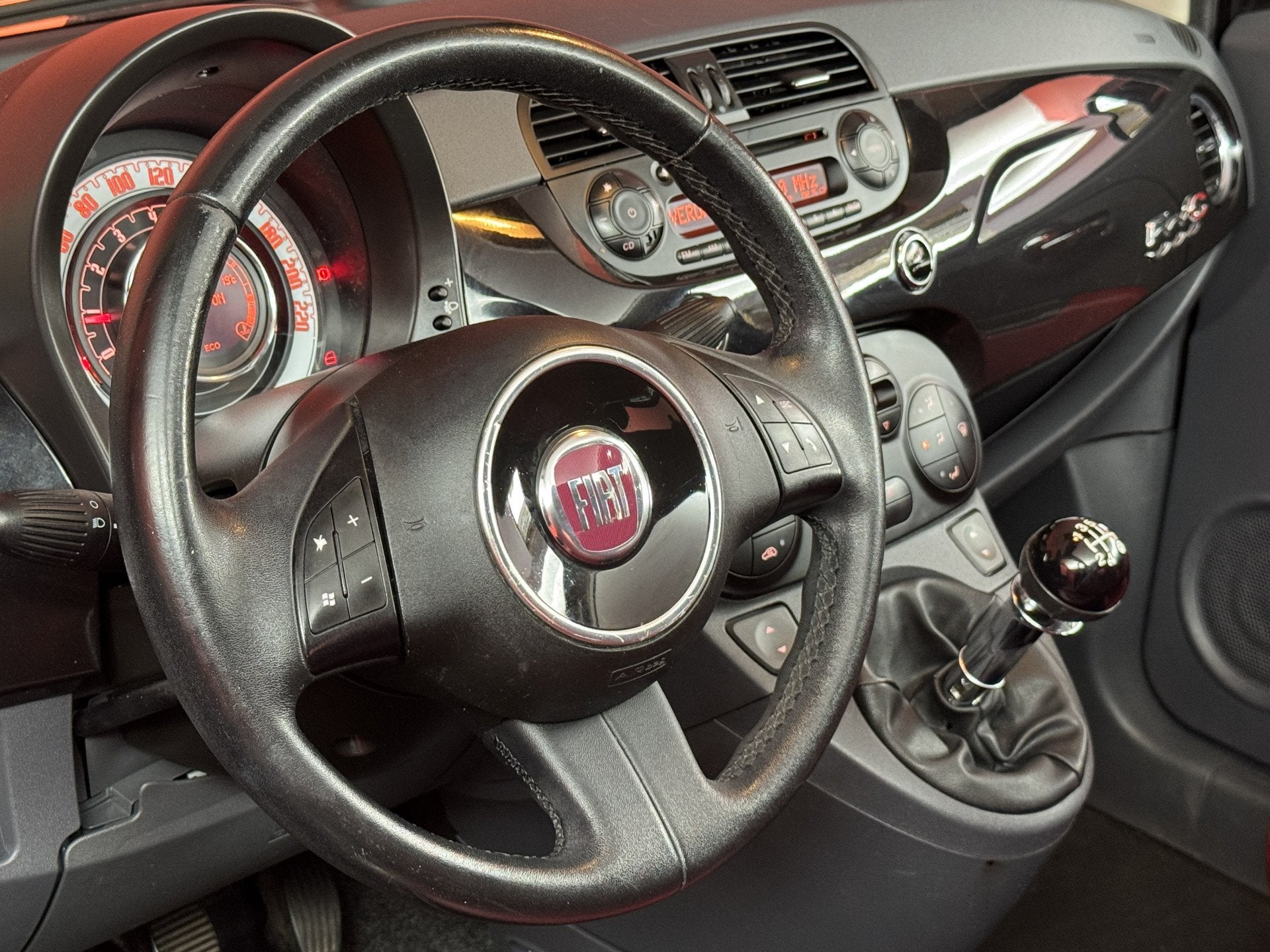 Fiat 500C 0.9 TwinAir Rock | APK 17-01-2027 | Leder | Clima, Auto's, Euro 5, 86 pk, Gebruikt, 31 €/maand