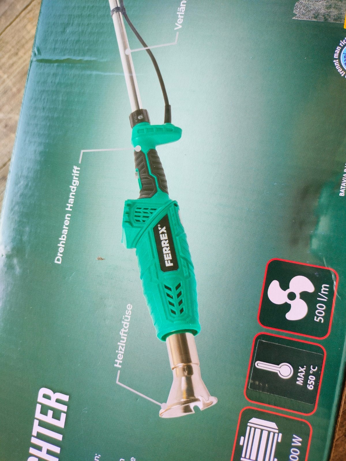 Ferrex Elektro-Onkruidverdelger 2000W - Nieuw, Ophalen of Verzenden