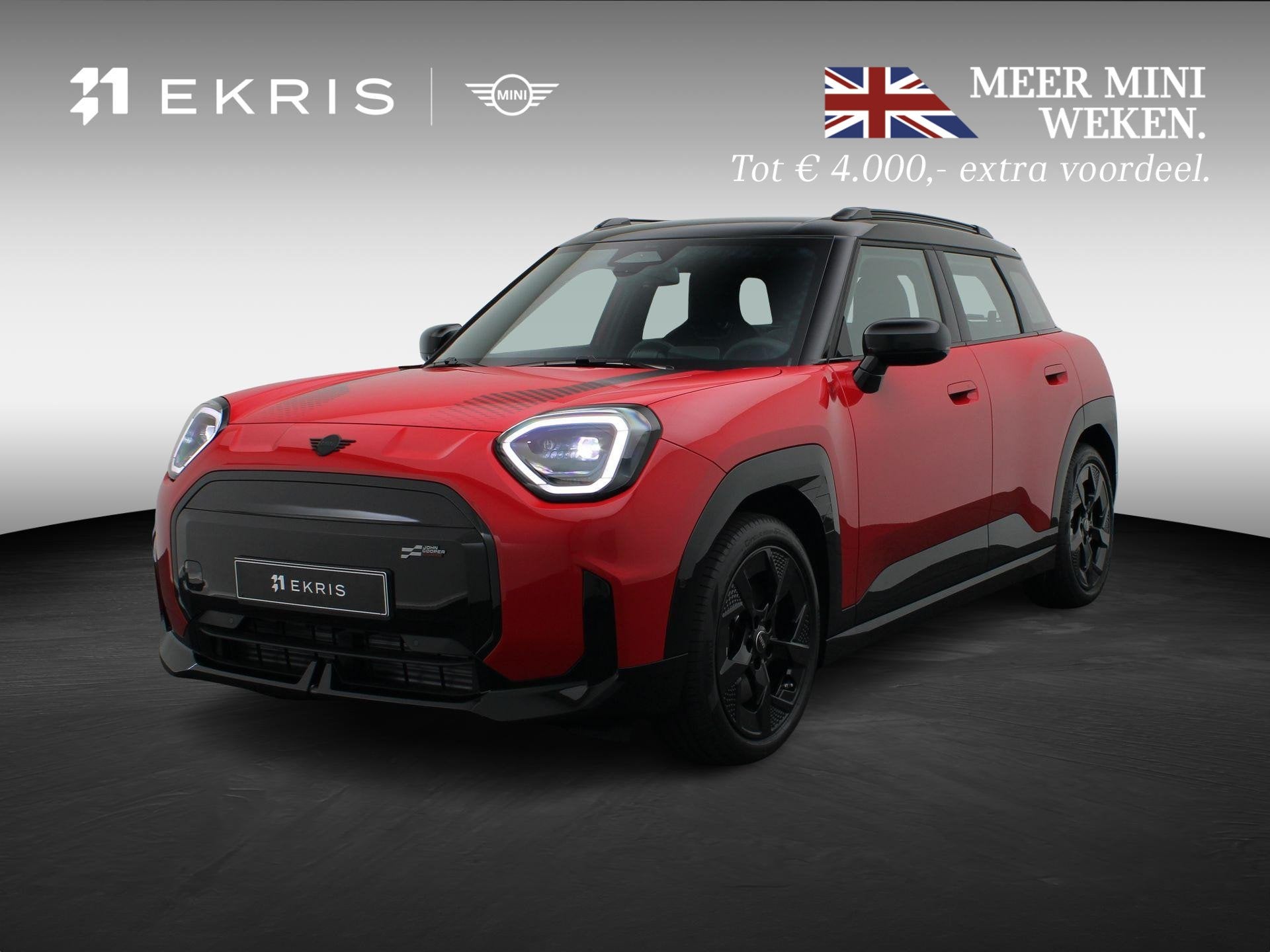 MINI Aceman E John Cooper Works Trim | Pakket S, Auto's, Stof, Zwart, Nieuw, 184 pk