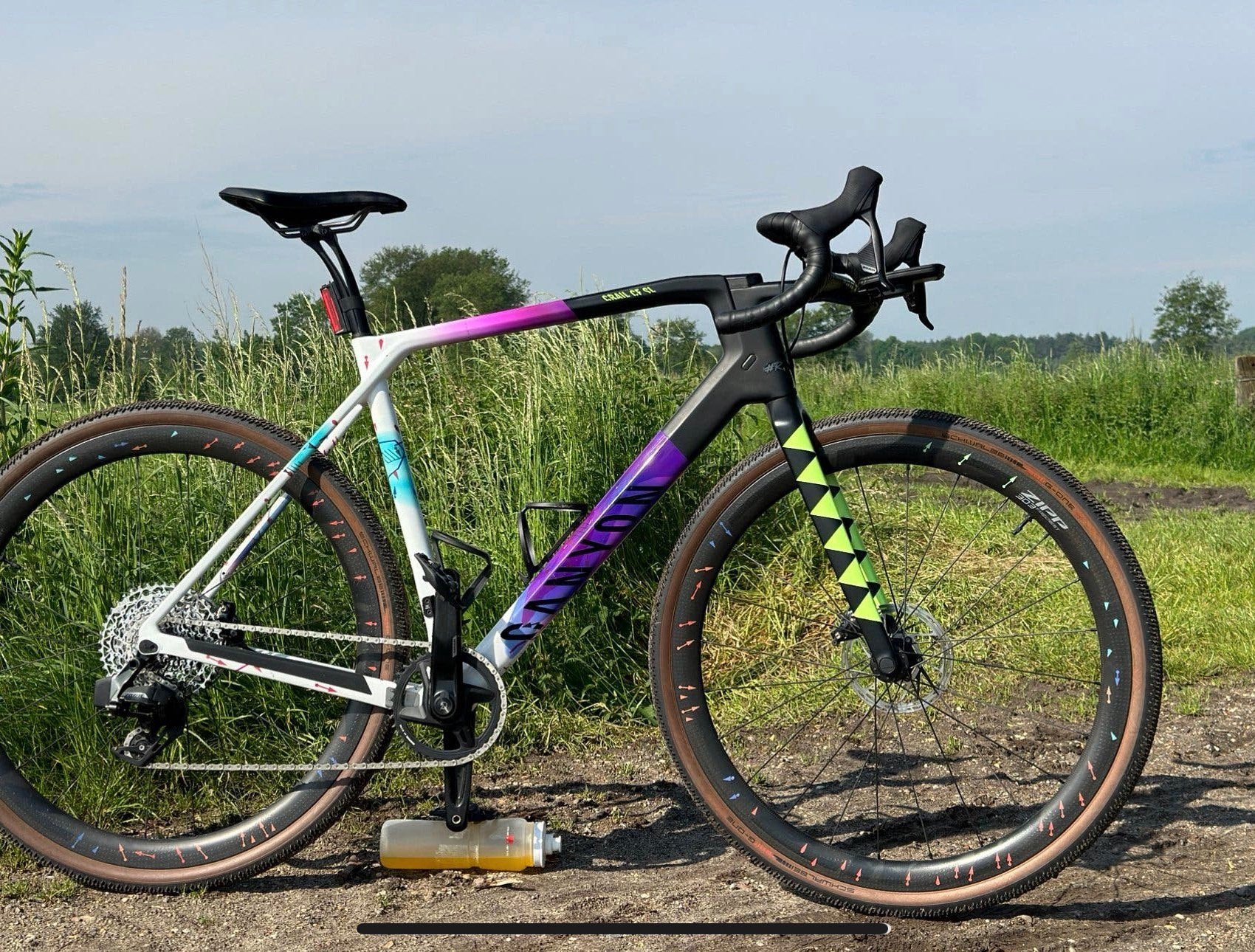 Canyon Grail CF SL CSR (maat L), Carbon, 10 tot 15 versnellingen, Heren, Zo goed als nieuw