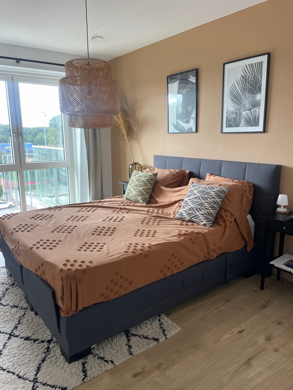 Elektrische boxspring 160x200, Ophalen, Tweepersoons, 200 cm, 160 cm