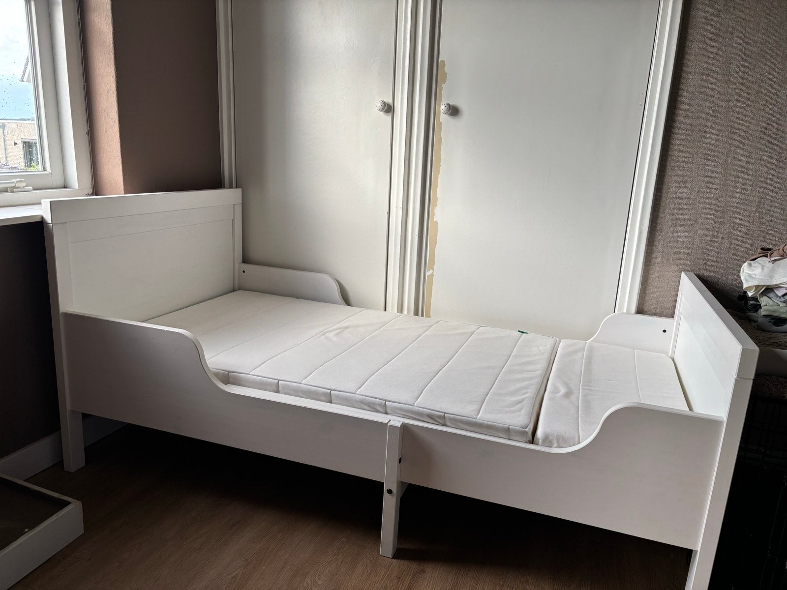 IKEA Sundvik meegroeibed met matras, Kinderen en Baby's, Kinderkamer | Bedden, Ophalen, Gebruikt, 70 tot 85 cm, Matras