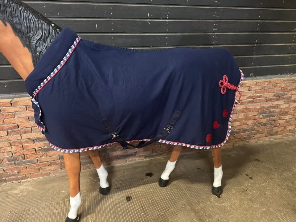 Super luxe fleecedekens Fryslan Boppe maat 185,195,205, Dieren en Toebehoren, Full (L), Ophalen of Verzenden, Nieuw, Zweetdeken