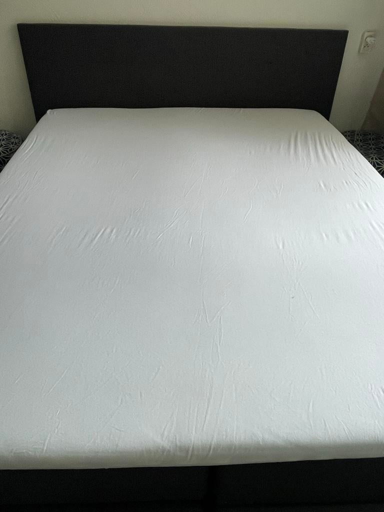 Tweepersoonsbed 160 x 200 cm, Huis en Inrichting, Slaapkamer | Bedden, Ophalen, Tweepersoons, Zo goed als nieuw, 200 cm