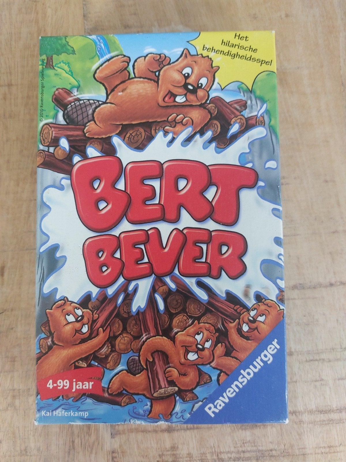 Bert Bever - Het hilarische behendigheidsspel, Een of twee spelers, Ophalen, Zo goed als nieuw, Ravensburger