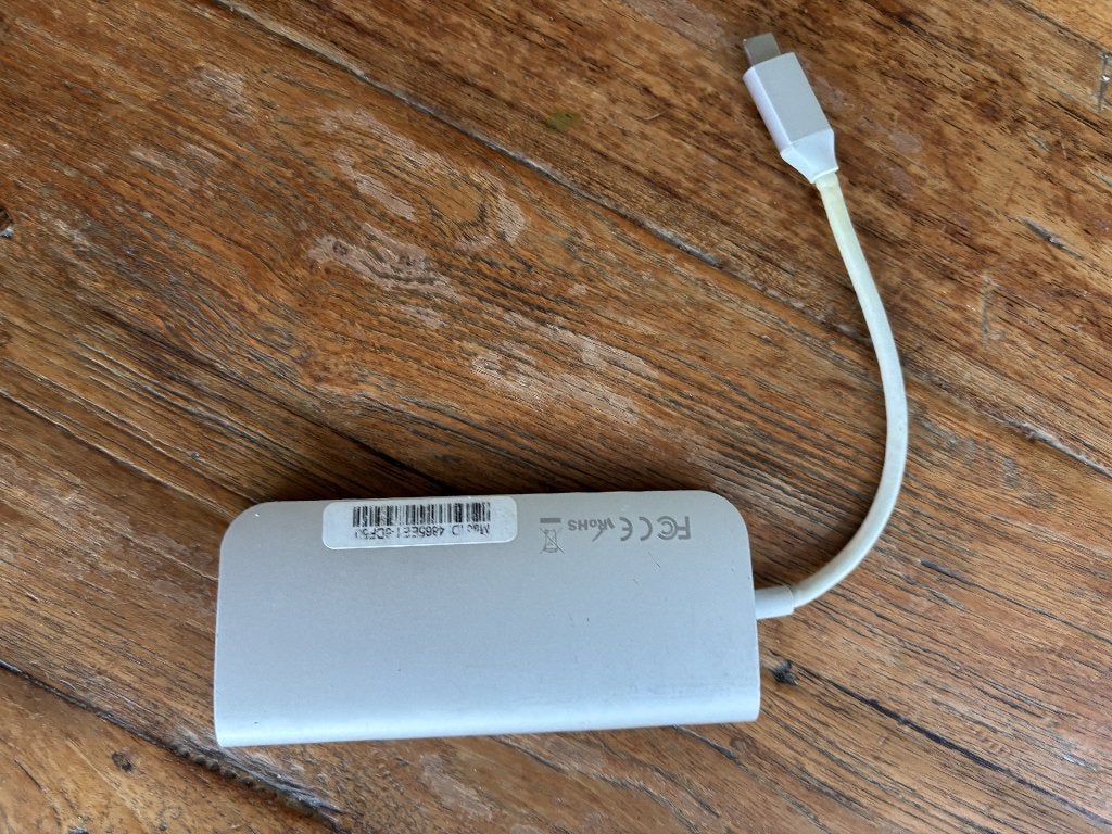 Satechi USB-C Multipoort Hub MacBook Pro/Air, Ophalen of Verzenden, Gebruikt