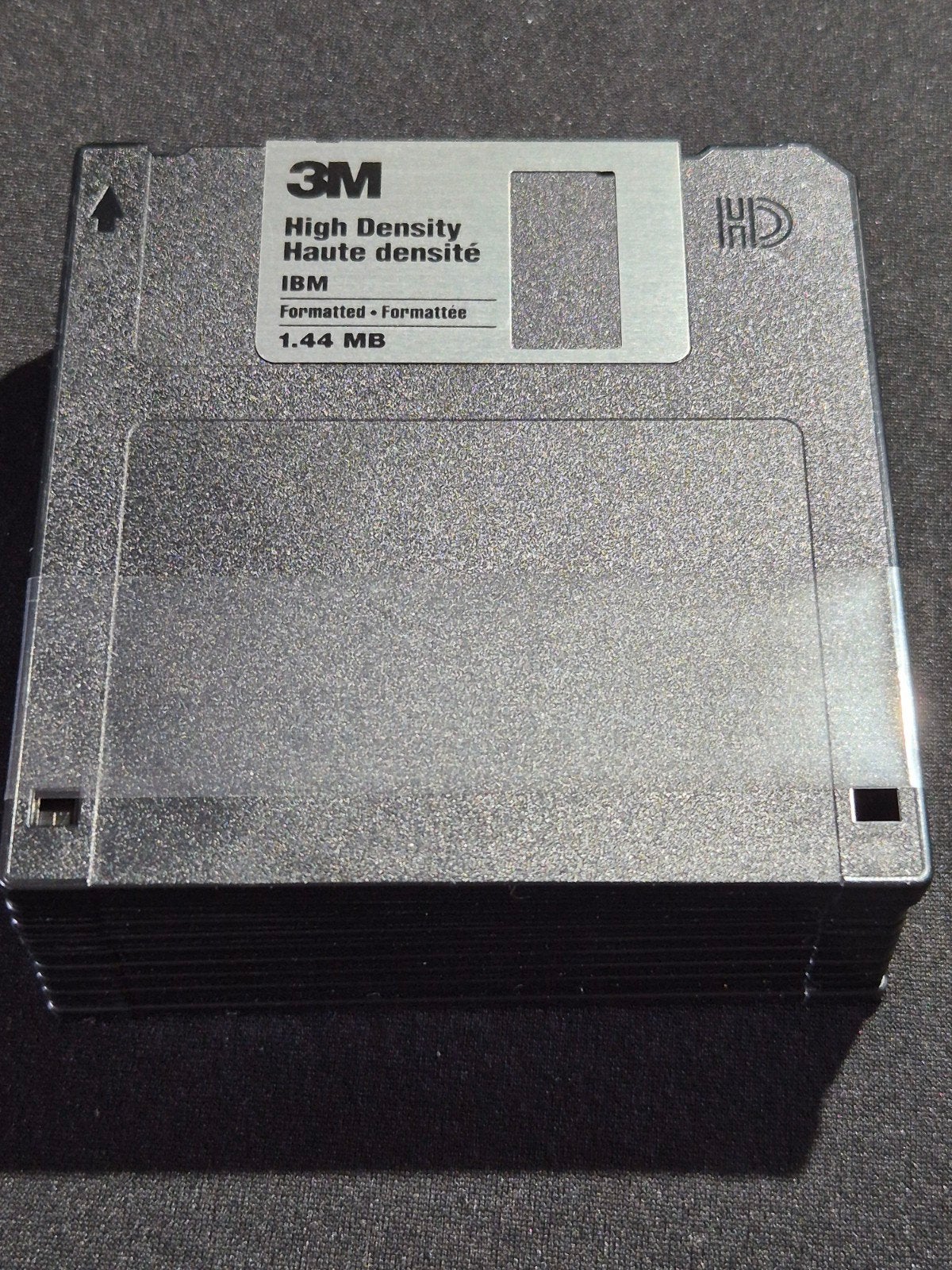 3M  High Density 1.44 MB Diskettes (10 stuks), Intern, 1.44 MB, HDD, Nieuw