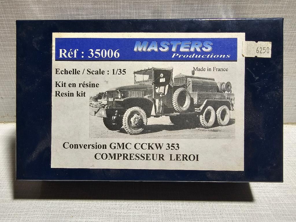 Masters GMC CCKW 353 conversion set, Overige merken, Tank, Groter dan 1:32, Nieuw