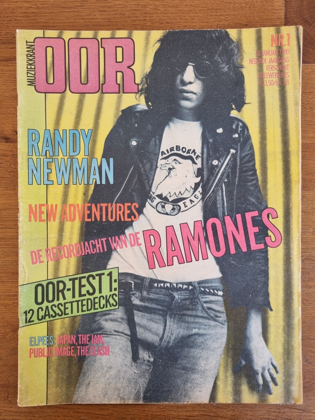 Muziekkrant Oor jrgng 1980 Ramones Mick Jagger Frank Zappa, Boeken, Tijdschriften en Kranten, Ophalen, Gelezen, Muziek, Film of Tv