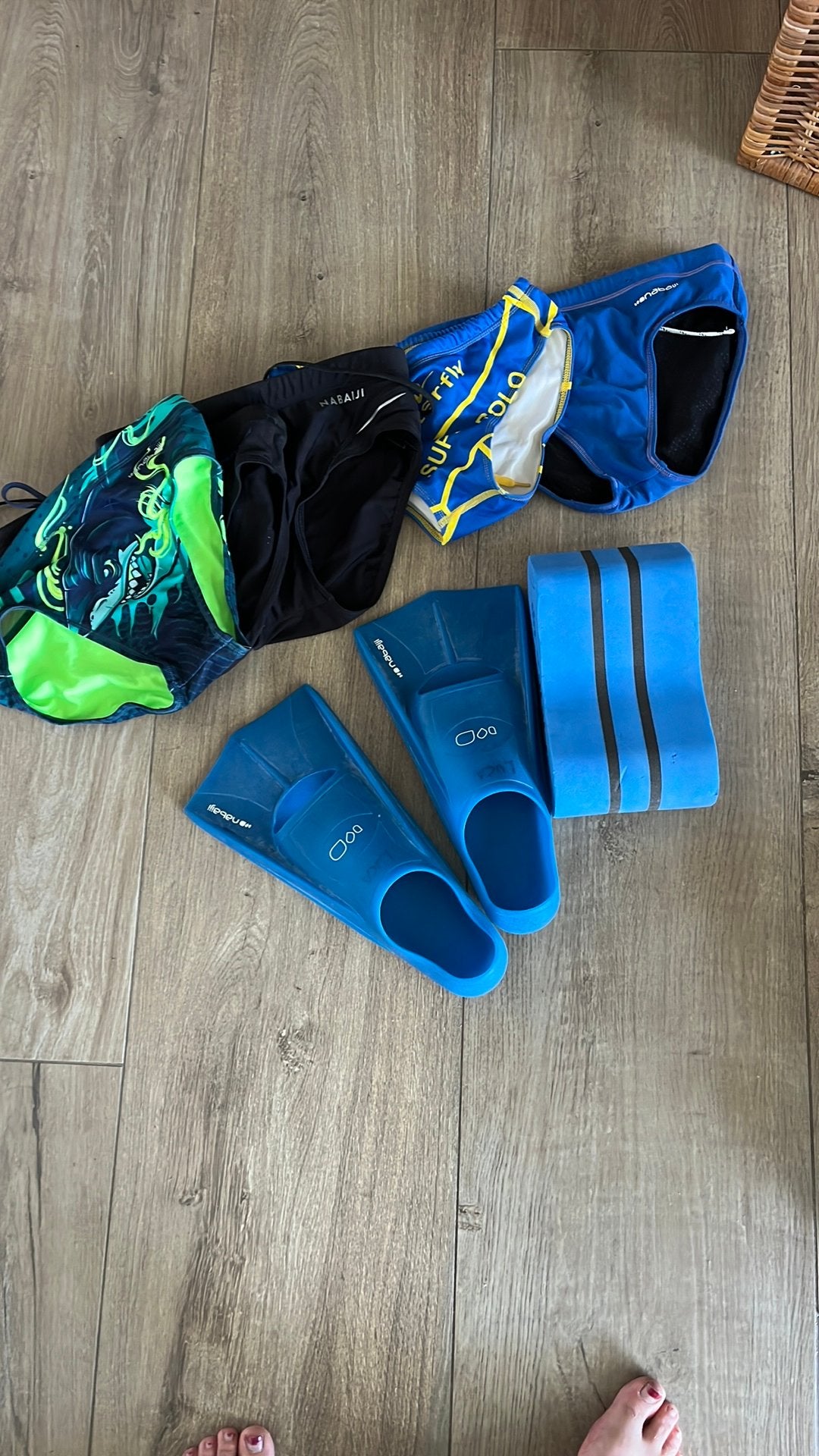 Zwemflippers zwemvliezen Gratis, Sport en Fitness, Ophalen of Verzenden, Zo goed als nieuw
