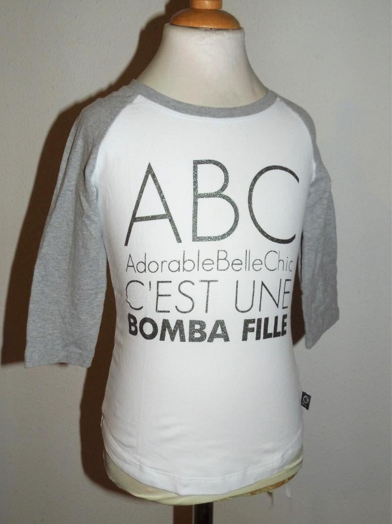mooie Bomba longesleeve maat 122 - 128, Kinderen en Baby's, Kinderkleding | Maat 122, Meisje, Ophalen of Verzenden, Zo goed als nieuw