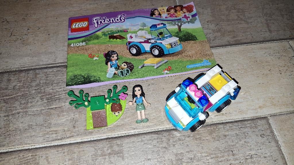Lego Friends 41086 Dierenambulance compleet, Lego, Overige typen, Friends, Ophalen of Verzenden