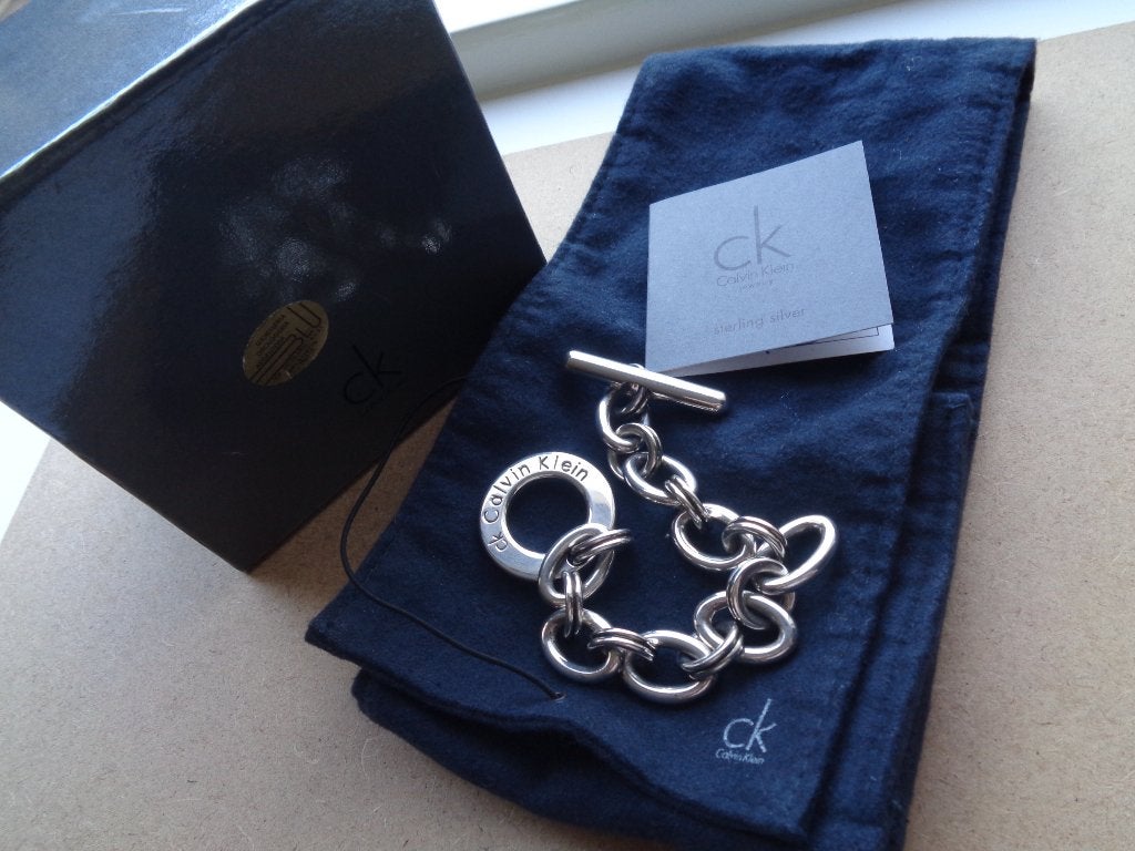 zilveren armband Calvin Klein in originele verpakking [724], Sieraden, Tassen en Uiterlijk, Verzenden, Zo goed als nieuw, Zilver