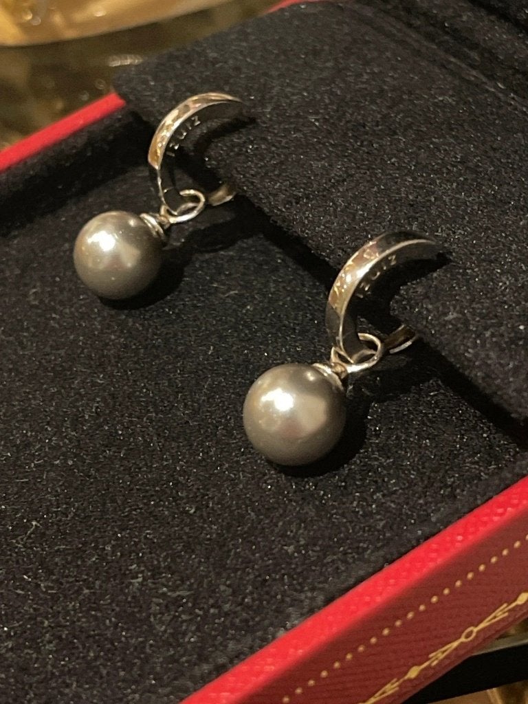 Zinzi 925 zilveren oorbellen met zilverkleurige parel, Sieraden, Tassen en Uiterlijk, Ophalen of Verzenden, Nieuw, Zilver, Zilver