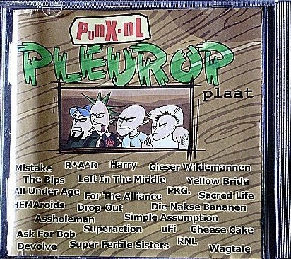 CD - Pleurop Plaat - Rock / Punk, Ophalen of Verzenden, Zo goed als nieuw, Overige typen