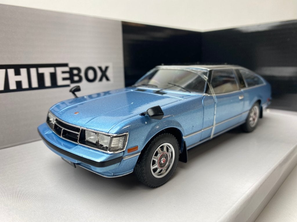 Whitebox 1:24 Toyota Celica XX lichtblauw met zwart 1978, Overige merken, -, Nieuw, Ophalen of Verzenden