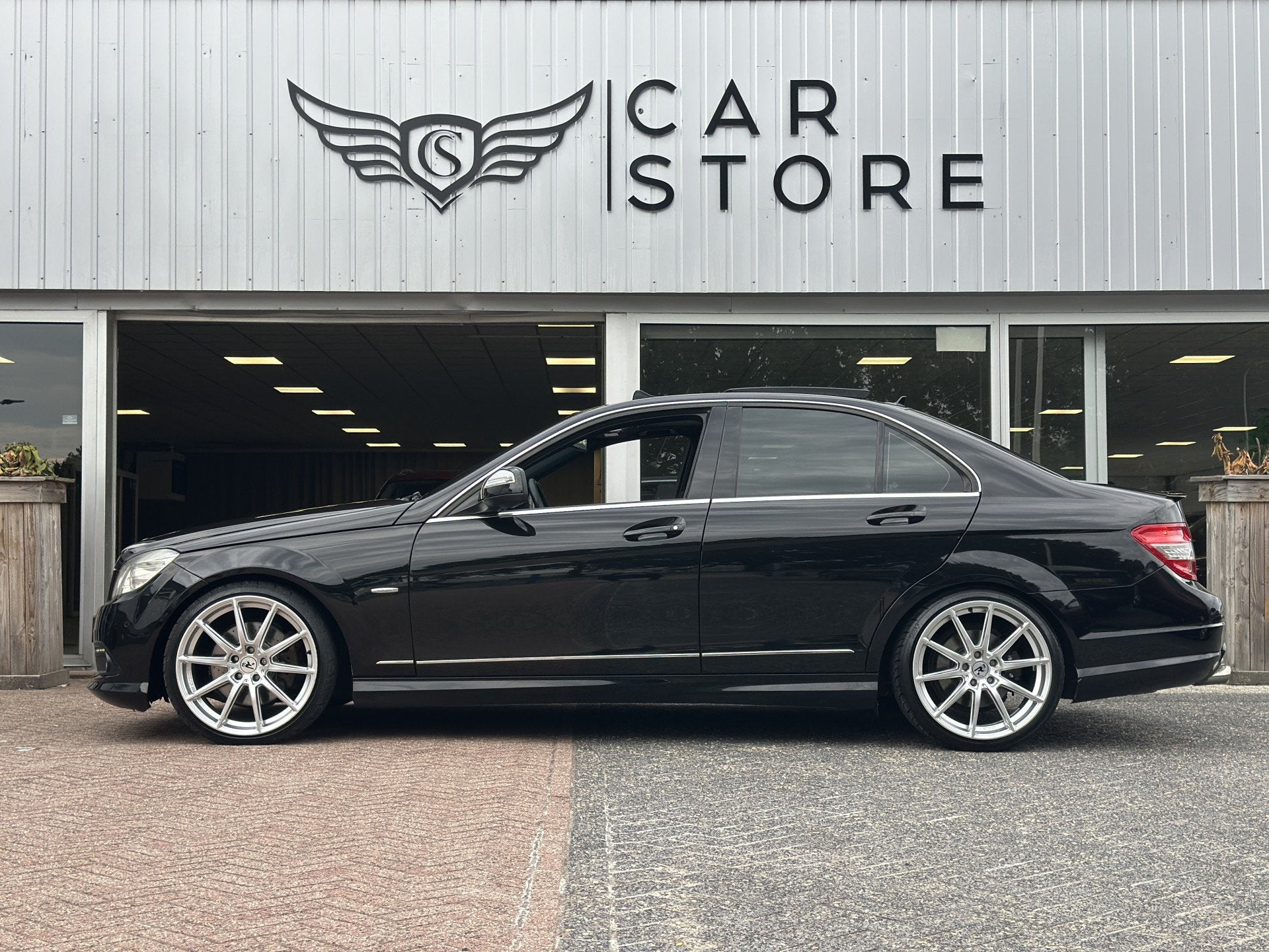 Mercedes-Benz C-Klasse 350 Avantgarde 4-Matic |PANO|STOEL VW, Auto's, Automaat, Zwart, 10 km/l, Vierwielaandrijving