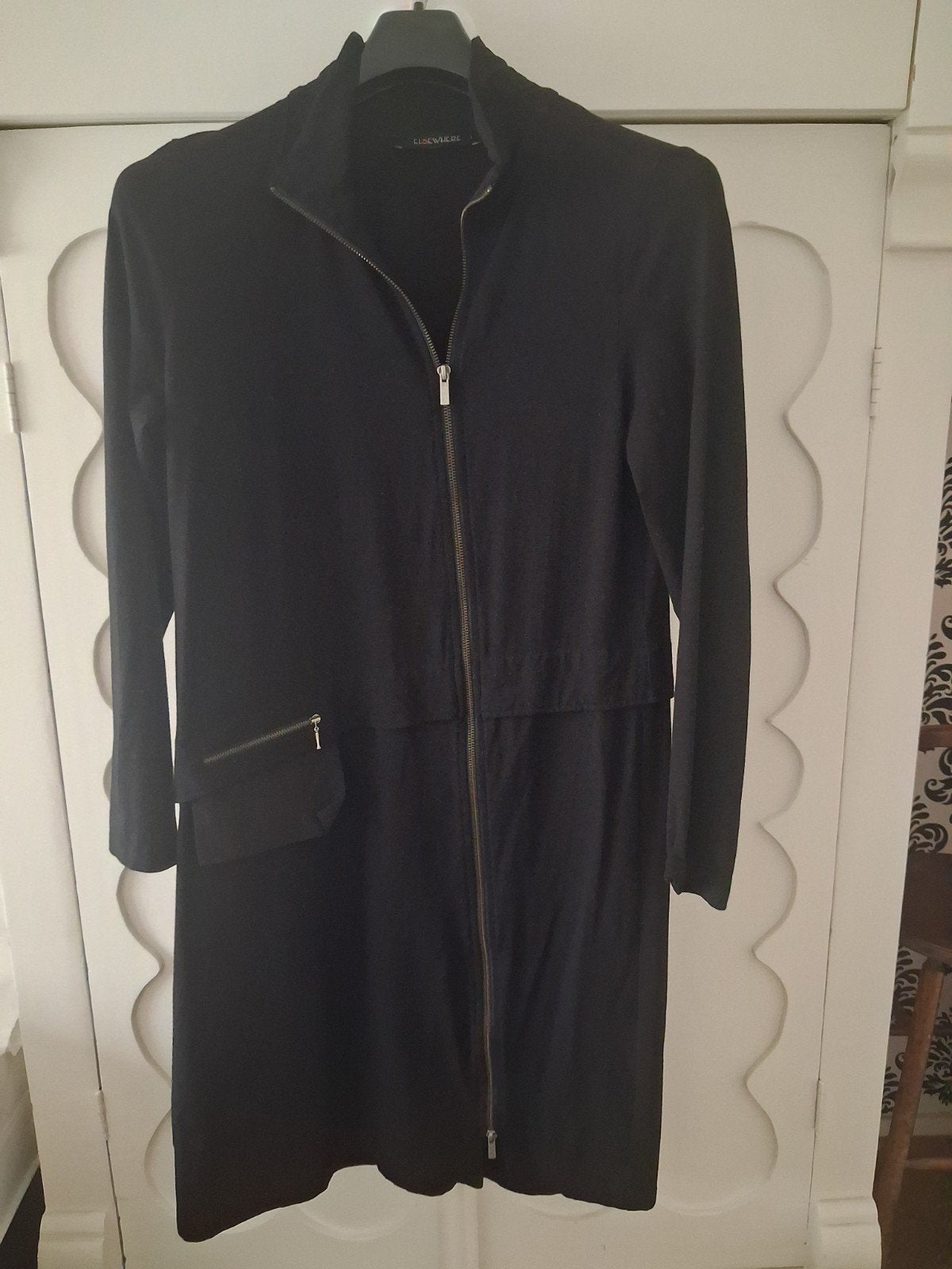 elsewhere zwart vest  l, Elsewhere, Zwart, Maat 42/44 (L), Ophalen of Verzenden