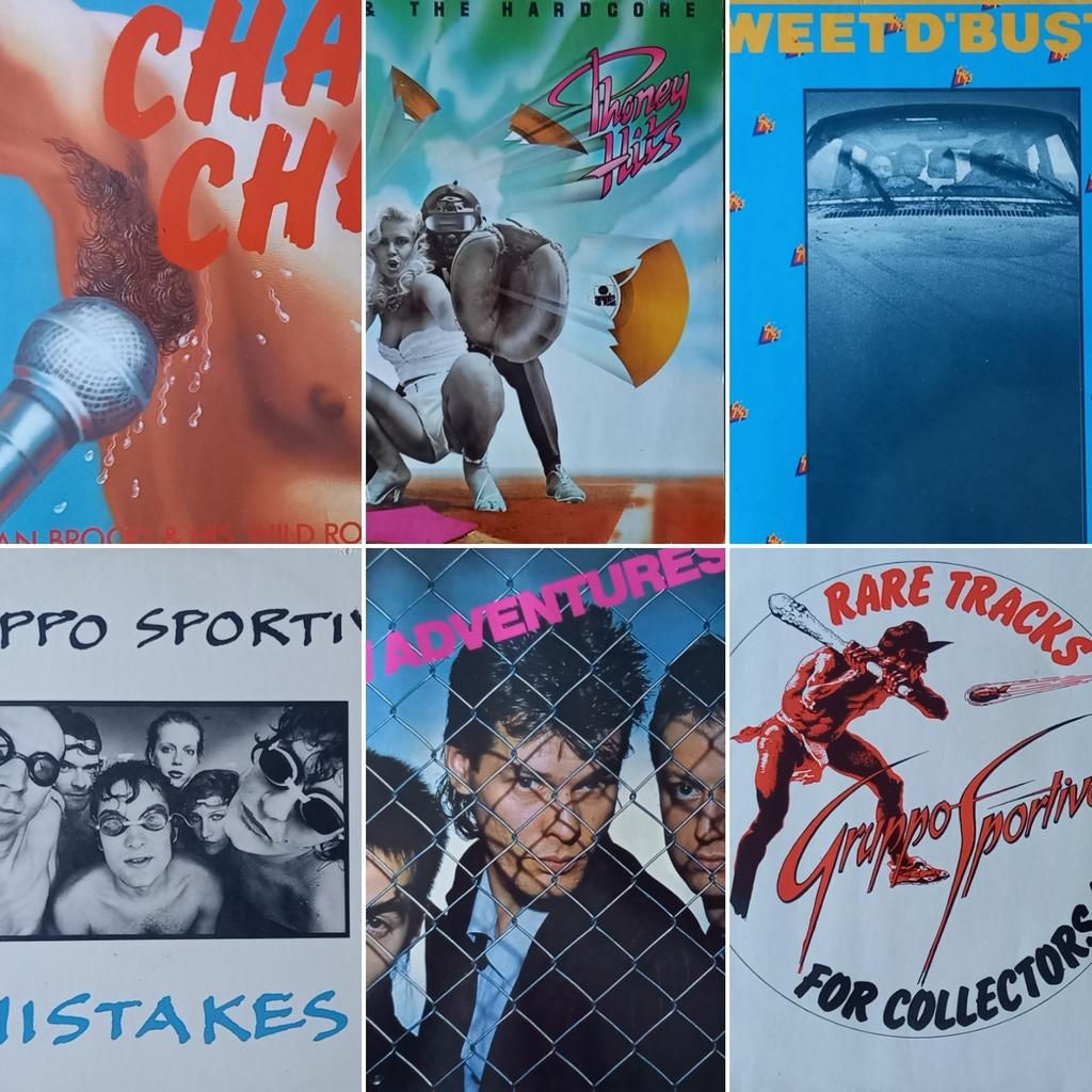 6 LP's Nederpop ( Herman Brood, Gruppo Sportivo, Phoney ), Ophalen of Verzenden