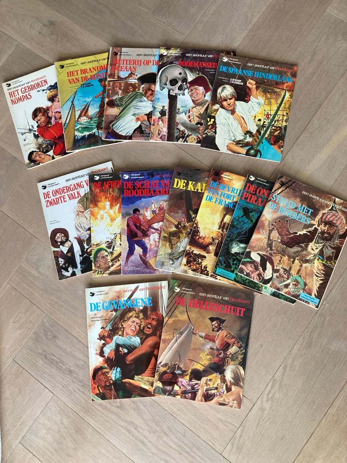 Een avontuur van Roodbaard, Boeken, Meerdere stripboeken, Ophalen of Verzenden, Gelezen