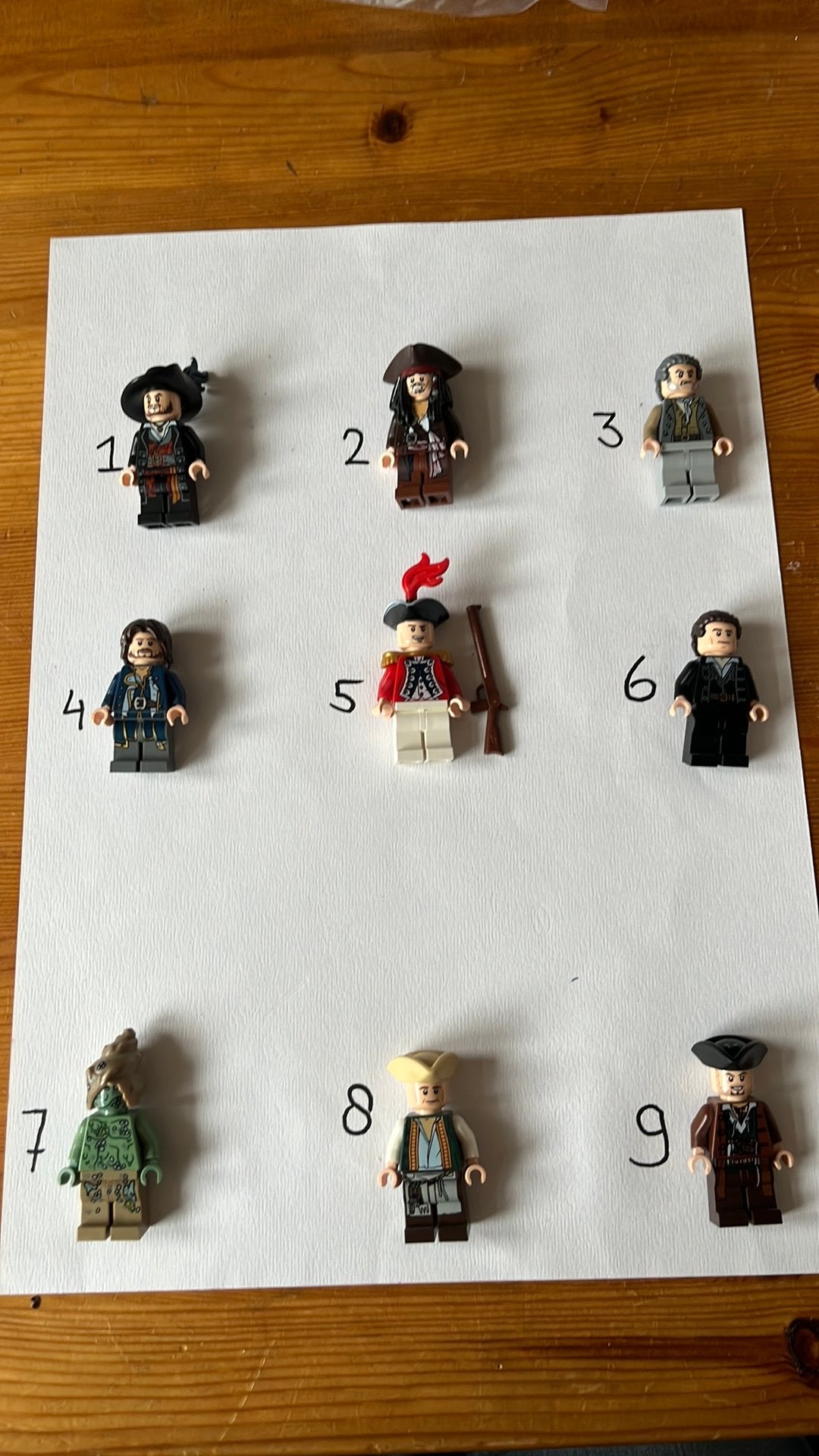 LEGO Minifiguren Pirates of the Caribbean 500A, Ophalen of Verzenden, Zo goed als nieuw