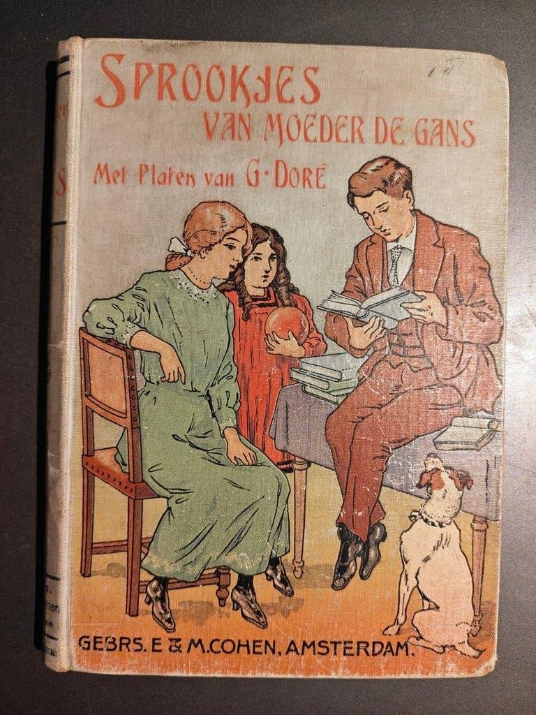Sprookjes van Moeder de Gans - met platen van G. Doré (1914), Ophalen of Verzenden, Gelezen