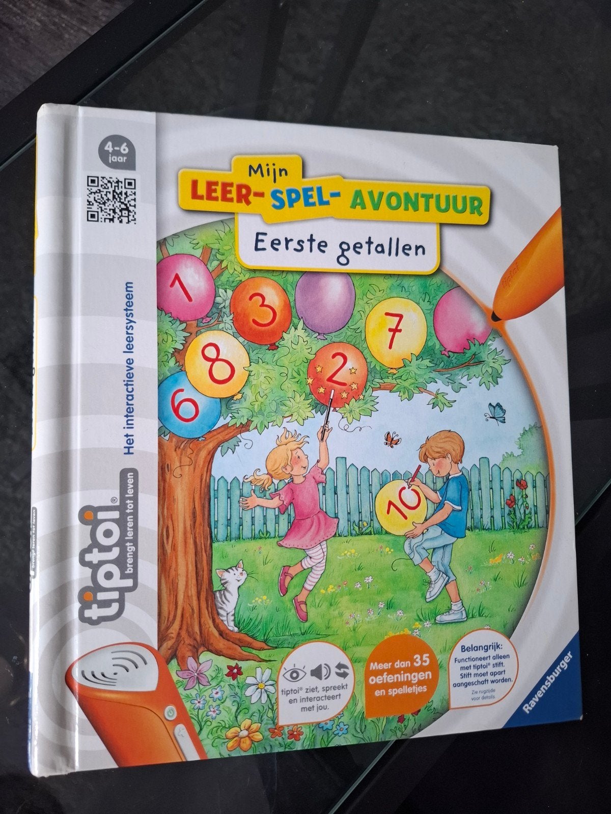 Eerste Getallen - Tiptoi boek, Verzenden, Zo goed als nieuw, Taal en Lezen, Met geluid