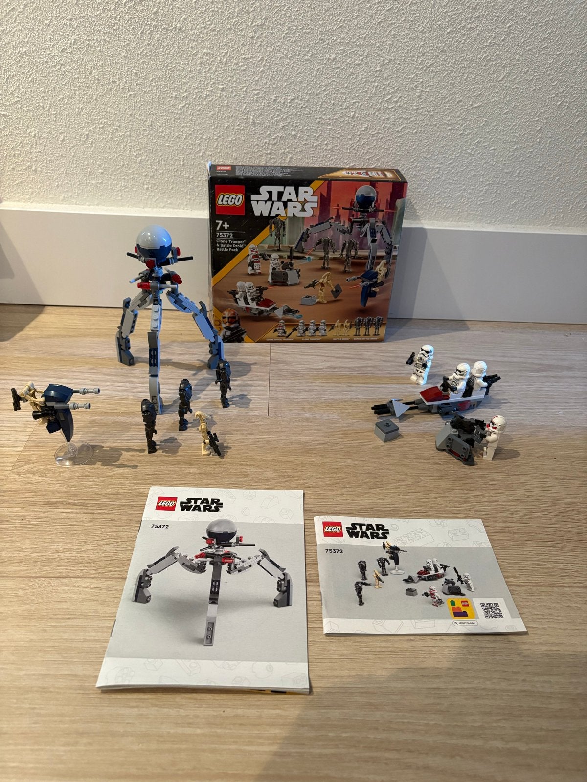 LEGO Star Wars 75372 Clone Trooper & Battle Droid Battle Pac, Star Wars, Lego, Ophalen of Verzenden, Zo goed als nieuw