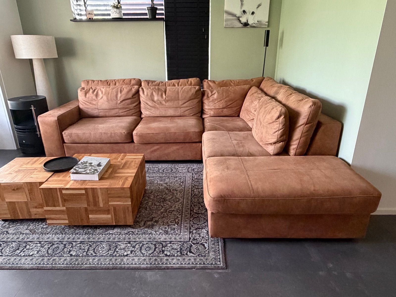 Braga Hoekbank - Comfortabel en Stijlvol, Huis en Inrichting, Banken | Bankstellen, Ophalen, Gebruikt, 100 tot 125 cm, Hoekbank