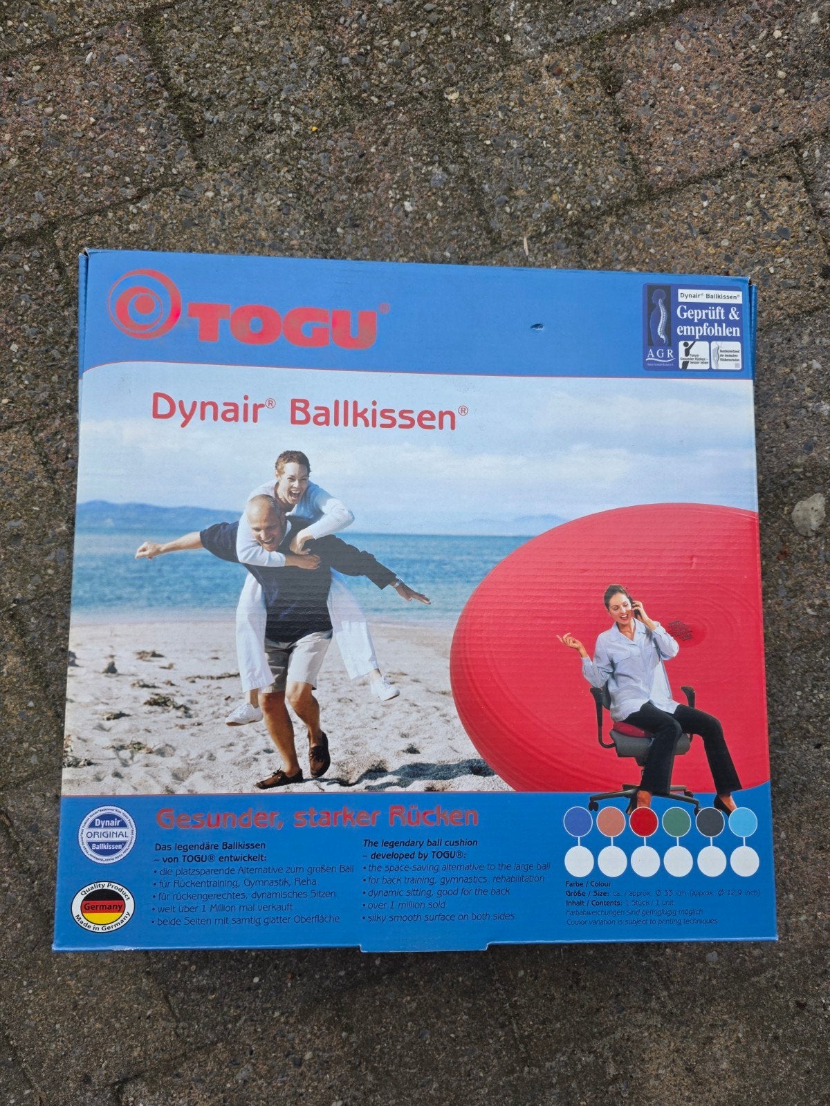 Togu Dynair Ballkussen, Ophalen of Verzenden, Nieuw