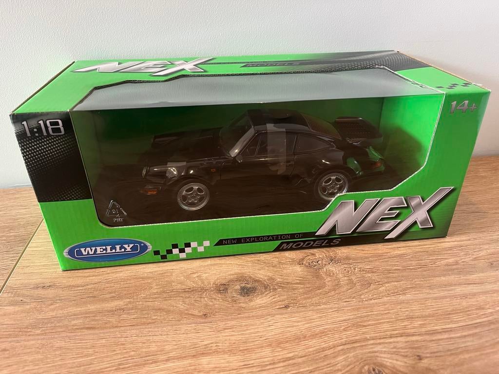 Welly Nex Porsche 964 Turbo 911 Bad Boys 1:18 Zeldzaam, Ophalen of Verzenden, Nieuw, Auto, Welly