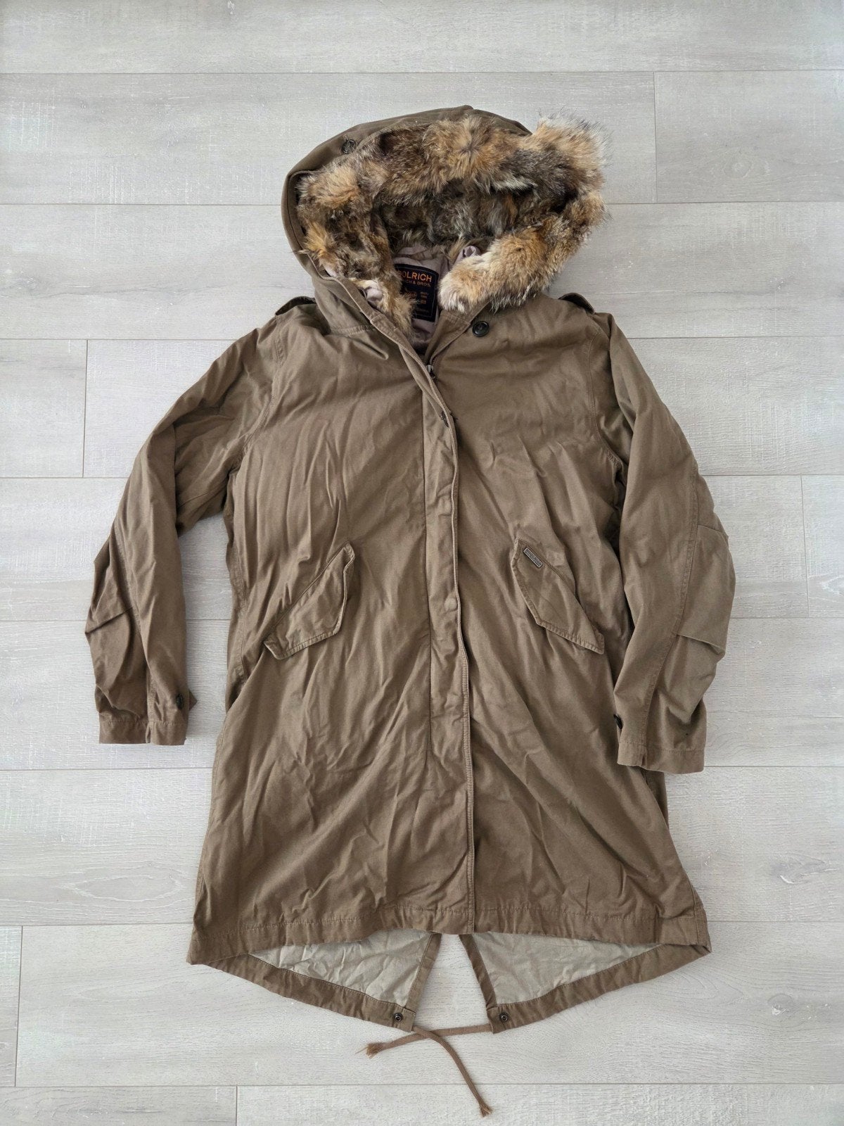woolrich dames jas maat Xl binnenvoering kan eruit, Ophalen of Verzenden, Zo goed als nieuw, Regenjas