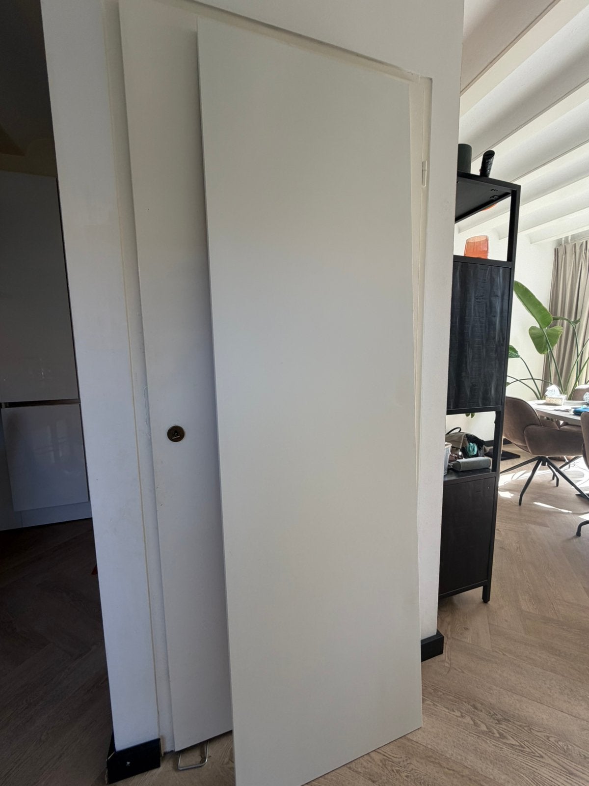 Bureaublad ikea 200x60, Ophalen, Gebruikt