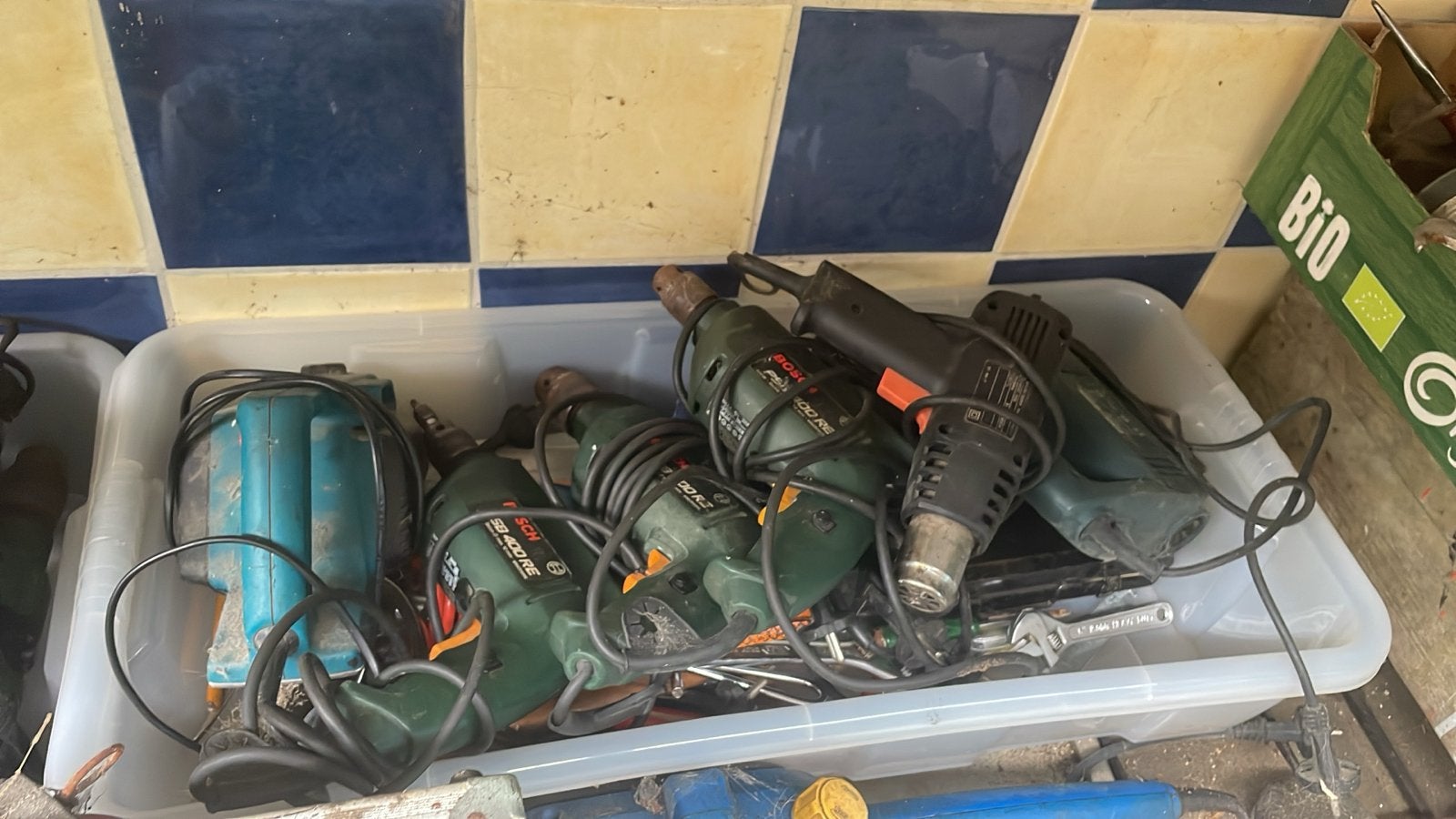 Diverse elektrische gereedschappen - Bosch, Makita, Ophalen of Verzenden, Gebruikt