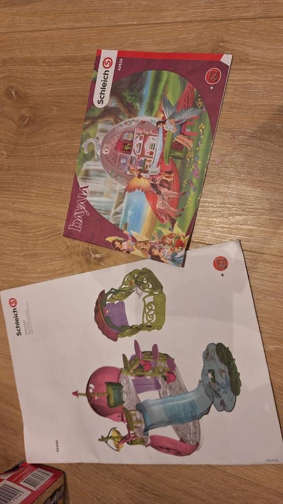 Schleich Bayala Elfenhuis met veel accessoires en figuren, Ophalen of Verzenden, Zo goed als nieuw, Meisje