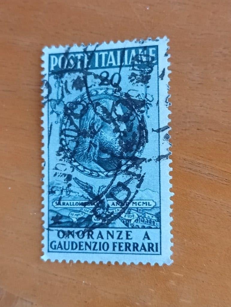 italie 1950, Ophalen of Verzenden, Gestempeld