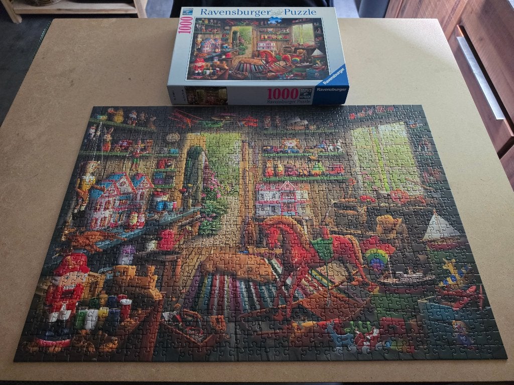 Ravensburger legpuzzel, Ophalen of Verzenden, 500 t/m 1500 stukjes, Zo goed als nieuw, Legpuzzel