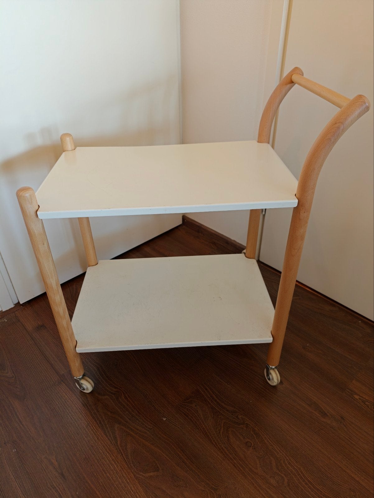 IKEA PS 2017 Trolley - Thomas Sandell Design, Ophalen, Hout, Gebruikt, Wit