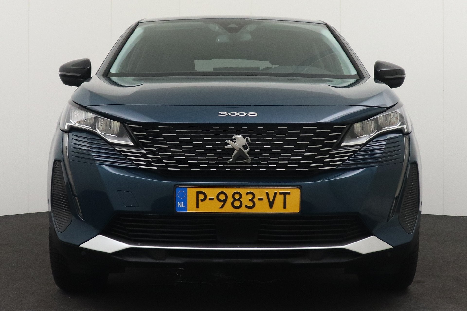 Peugeot 3008 1.2 131 PK Aut. Allure Avantage Carplay Camera, Dealer onderhouden, Gebruikt, 1199 cc, Blauw