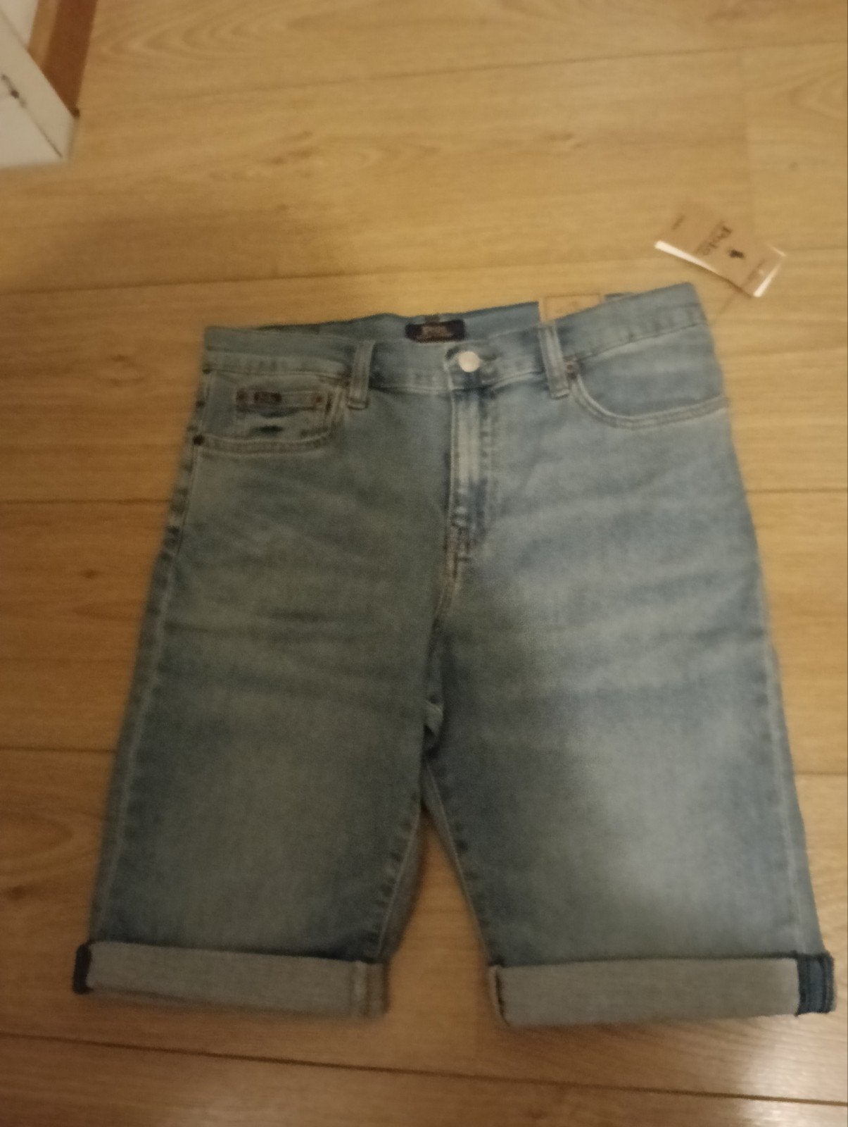 korte spijkerbroek, Ophalen of Verzenden, Nieuw, Jongen, Broek