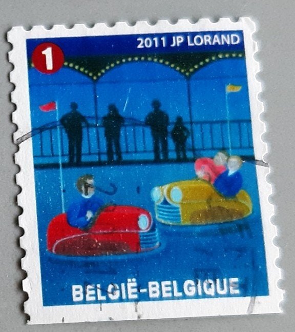 Belg jaar 2011 cob nr 4122, Ophalen of Verzenden, Gestempeld, Gestempeld