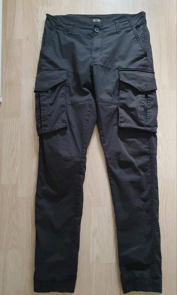 Cargo van Only&Sons, Kleding | Heren, Broeken en Pantalons, Verzenden, Zwart, Zo goed als nieuw, Maat 46 (S) of kleiner