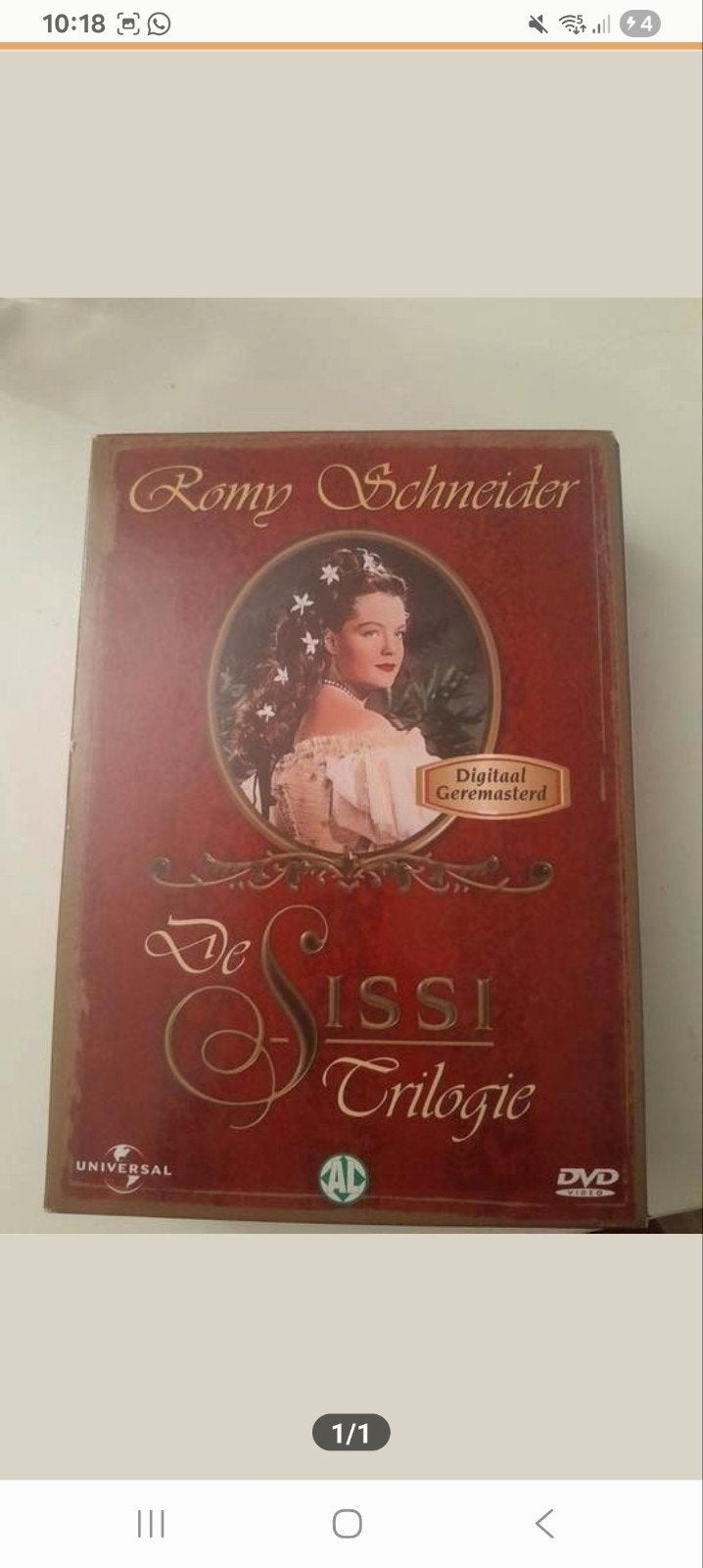 Sissi 3 dvd box, Ophalen of Verzenden, Zo goed als nieuw