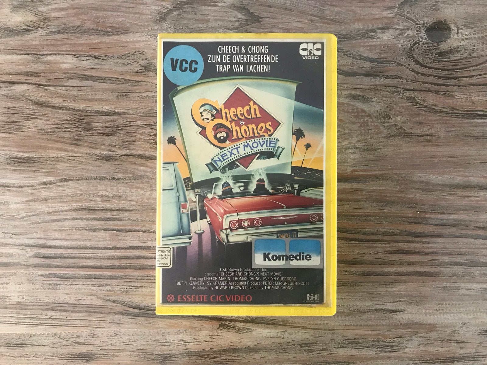 Cheech & Chong's Next Movie VCC - Komedie, Cd's en Dvd's, Nederlands ondertiteld, Gebruikt, VCC, Ophalen of Verzenden