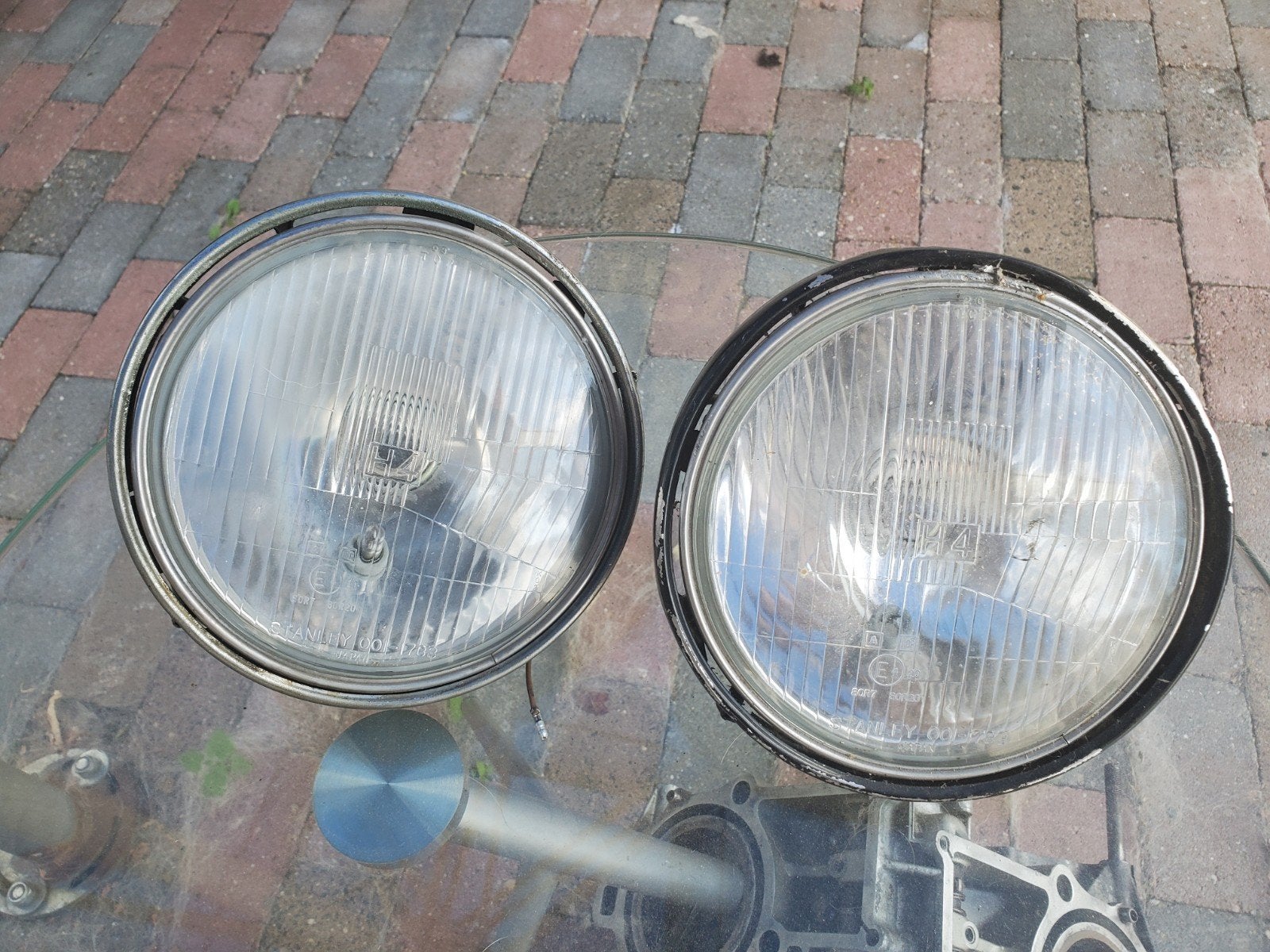 2x honda cx500 koplamp, Fietsen en Brommers, Ophalen of Verzenden, Gebruikt, Koplamp
