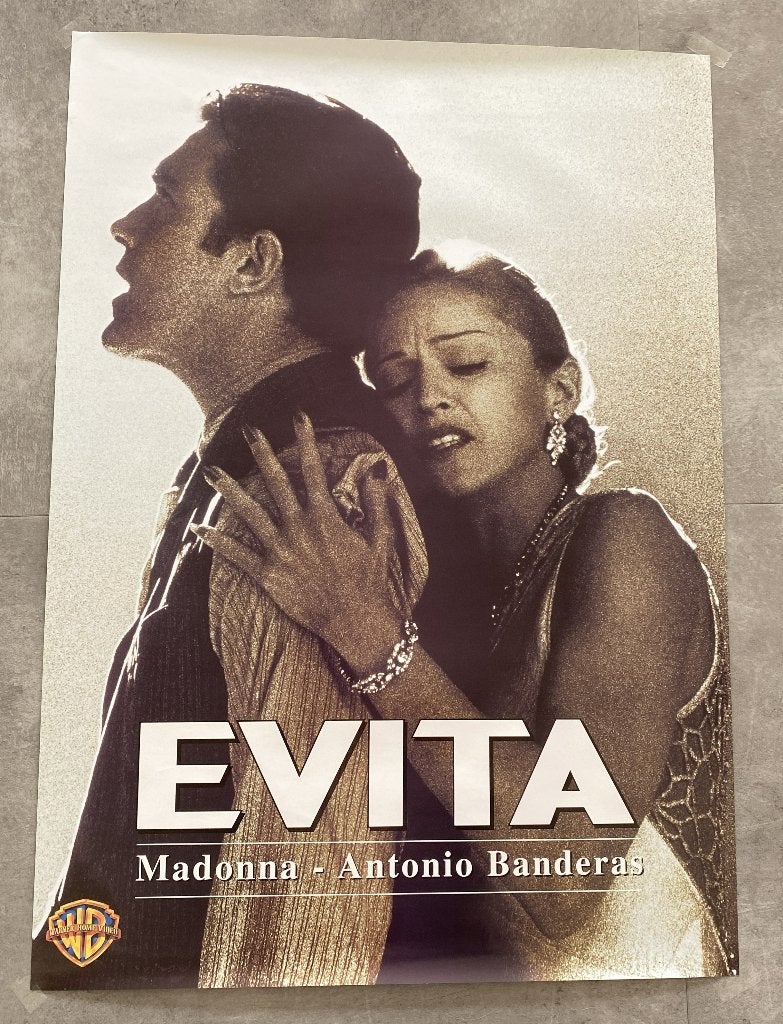 Poster Evita, Verzamelen, Posters, Rechthoekig Staand, Ophalen of Verzenden, Zo goed als nieuw, A1 t/m A3