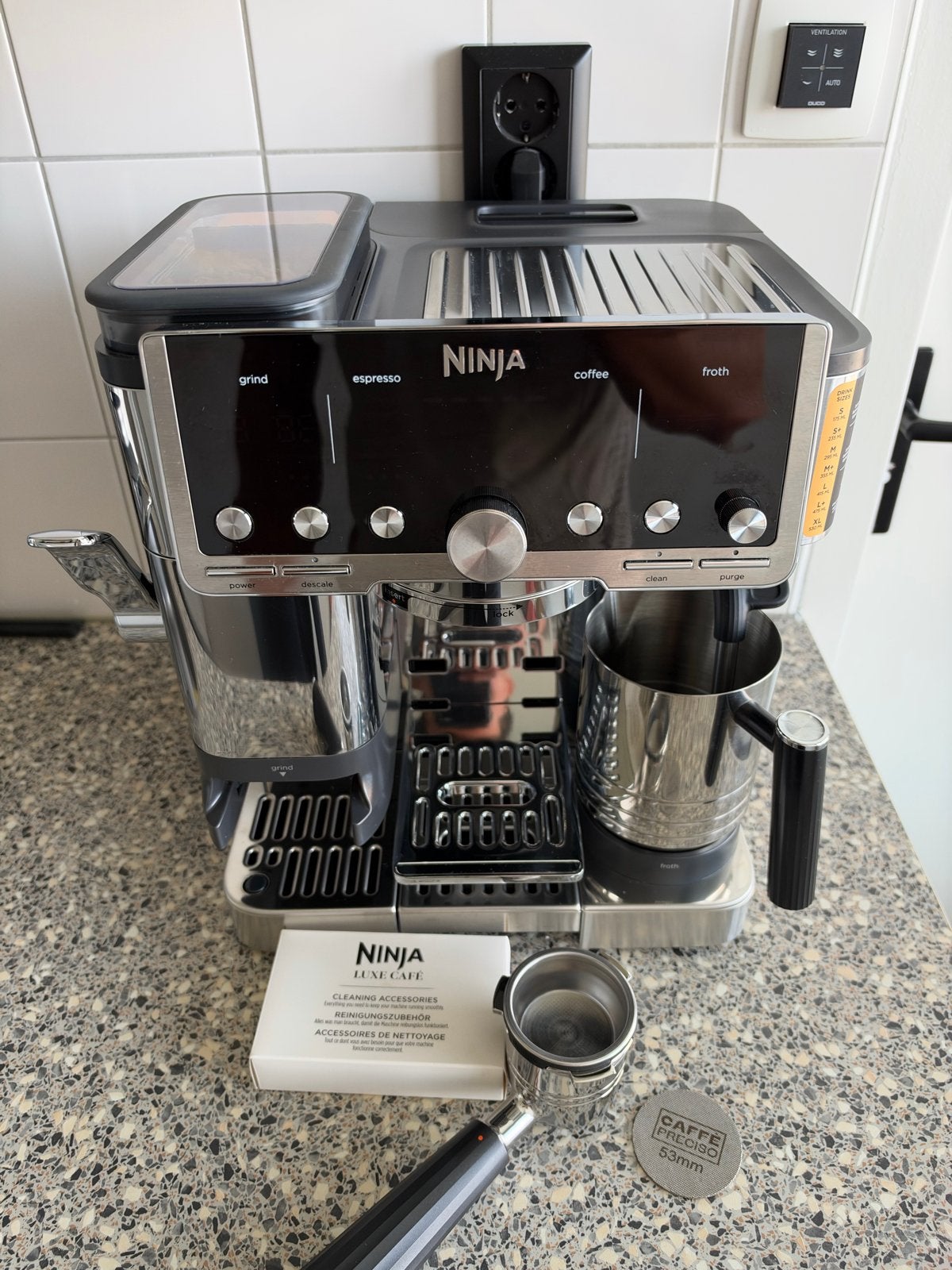 Ninja Cafe Luxe Pro ES701EU - Espresso & Koffiemachine